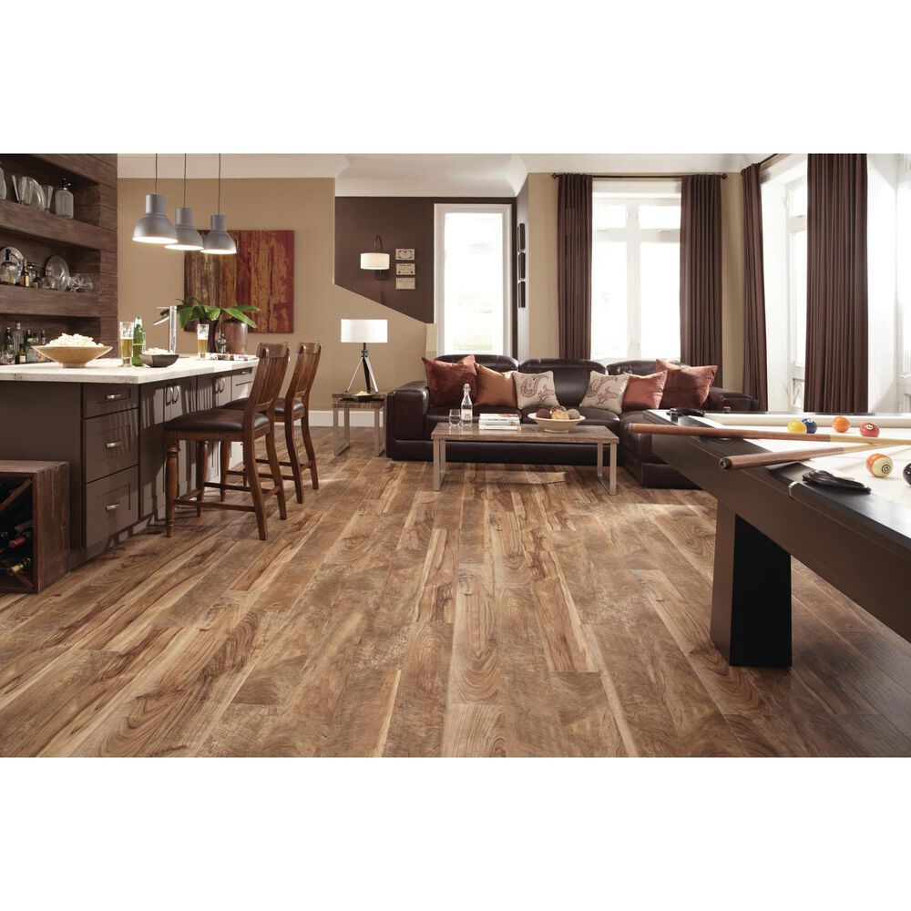 Mannington Adura Rigid Heritage Buckskin 6" x 48" Luxury Vinyl Plank, , large