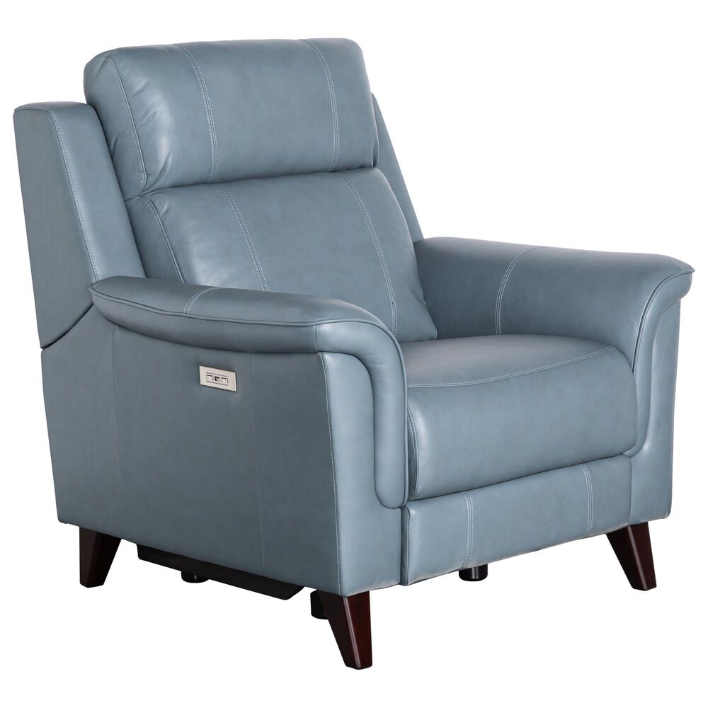 Barcalounger Kester Power Recliner in Masen Bluegray, , large