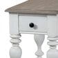 Riverside Furniture Jameson 1-Drawer Side Table in Pale Taupe and Antique Oak, , large