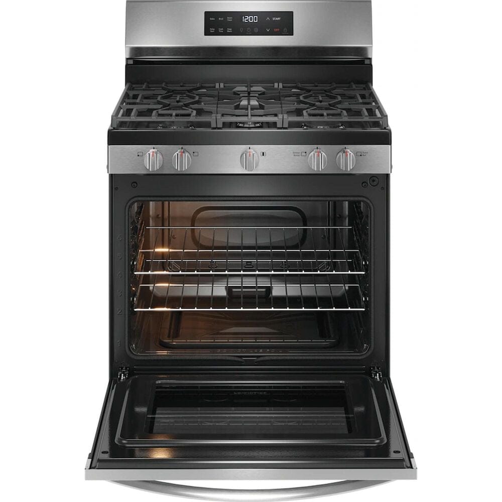 Frigidaire 30&quot; Freestanding Natural Gas Range in Stainless Steel, , large