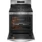 Frigidaire 30" Freestanding Natural Gas Range in Stainless Steel, , large