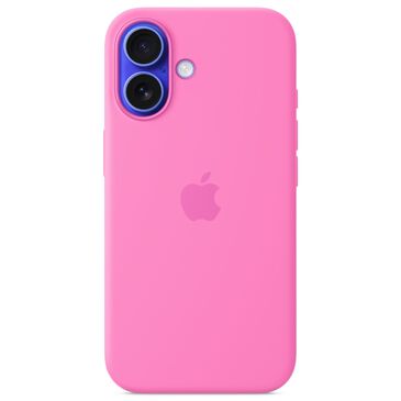 Apple Silicone Case with MagSafe for iPhone 16 in Peony, , large
