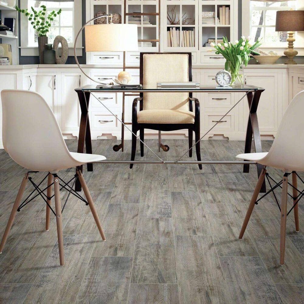 Shaw Olympia Plank Ash 8&quot; x 36&quot; Ceramic Tile, , large