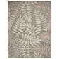 Nourison Aloha Tropical 7" x 10" Natural Indoor/Outdoor Area Rug, , large
