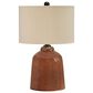Ashley Aaleahya Table Lamp in Distressed Rust-Red and Black, , large