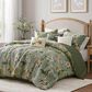 Hampton Park Salara 7-Piece Queen Comforter Set in Green, , large