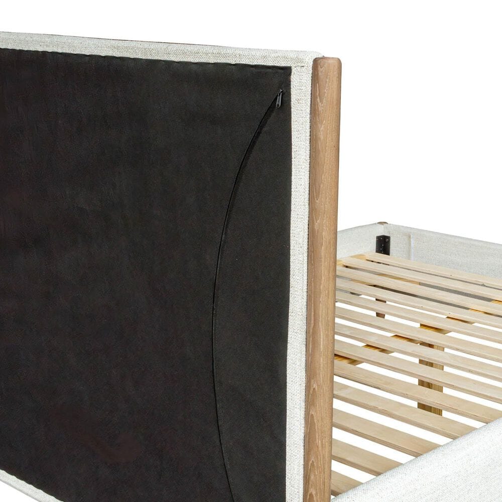 37B Kamelia King Platform Bed in Sand, , large