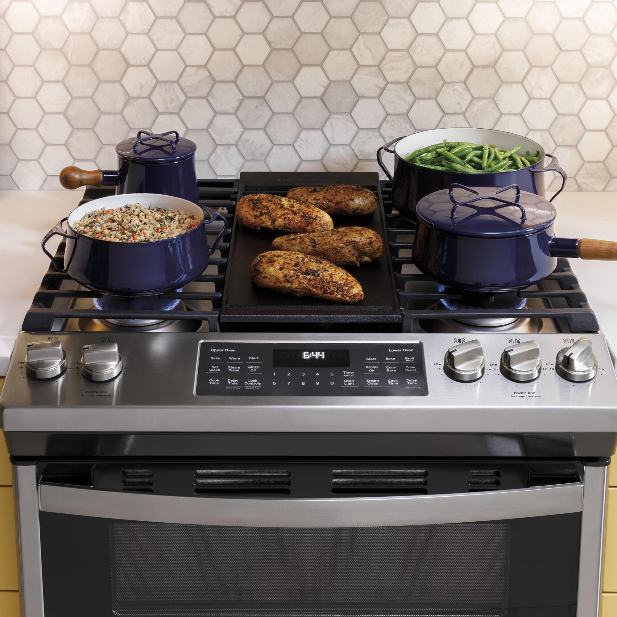 Ge gas sales double oven