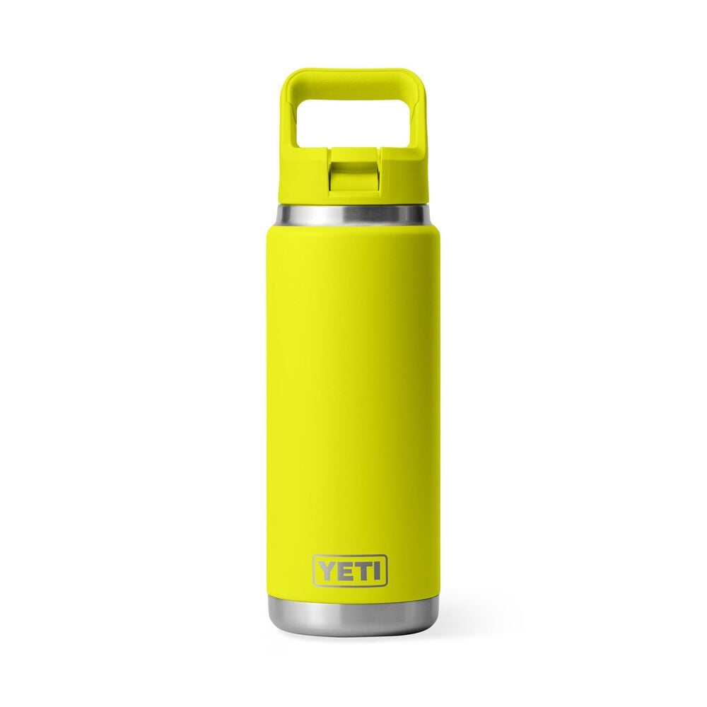 YETI Rambler 26 oz C Straw Bottle Firefly Yellow, , large