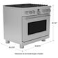 Cafe 5.75 Cu. Ft. Freestanding Dual Fuel Range in Stainless Steel and Brushed Stainless, , large