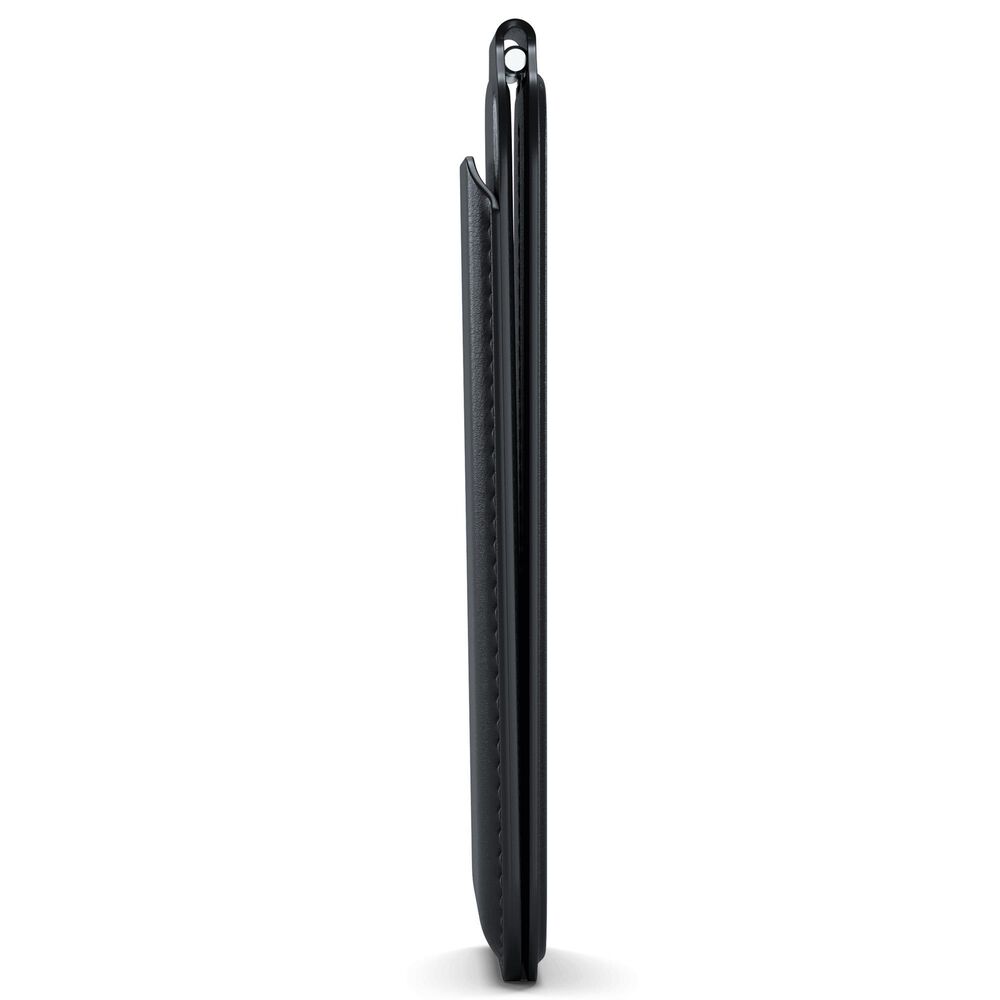 Satechi Vegan Leather Magnetic Wallet Stand in Black, , large