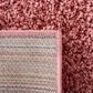 Safavieh Venus Shag VNS604U 5"3" x 7"6" Pink and Ivory Area Rug, , large