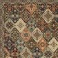 Oriental Weavers Lilihan Floral Trefoil 2" x 3" Red Area Rug, , large