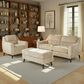 LumiSource Carly Accent Chair in Beige, , large