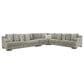Ashley Bayless 4- Piece Sectional in Bayless Smoke, , large