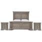 Millenium Blairhurst 3-Piece Queen Bedroom Set in Light Grayish Brown with Lights and USB Ports, , large