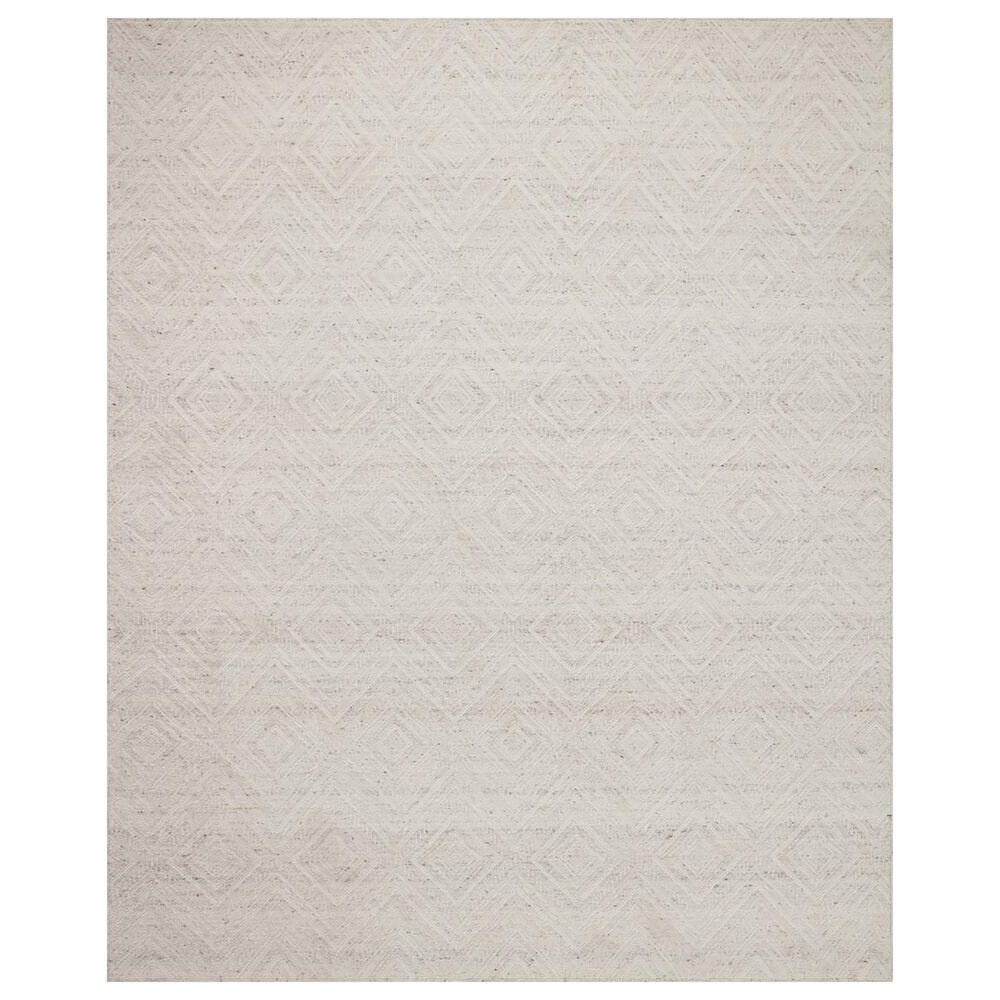 Loloi Raven 2"3" x 3"9" Ivory and Pebble Area Rug, , large