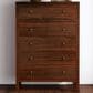 Butler Specialty Company Nora 5-Drawer Tall Dresser in Walnut, , large