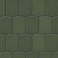 Shaw Embrace Fern 10" x 10.75" Glass Mosaic Sheet, , large