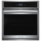 Frigidaire Gallery 2-Piece Kitchen Package with Stainless Steel 27" Built-In Convection Single Electric Wall Oven and Black 30" Induction Cooktop, , large