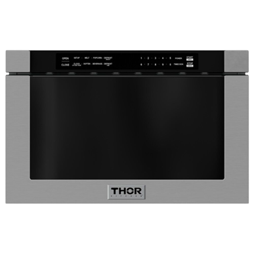 Thor Kitchen 24" Built-in Microwave Drawer in Stainless Steel, , large