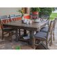 Fallridge Loft 7-Piece Dining Set in Gray and Brown, , large