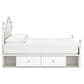 Ashley Kozlani 5-Piece Full Panel Storage Bedroom Set in Matte White, , large