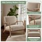 Hearth and Haven Novak Lounge Chair in Cream, , large