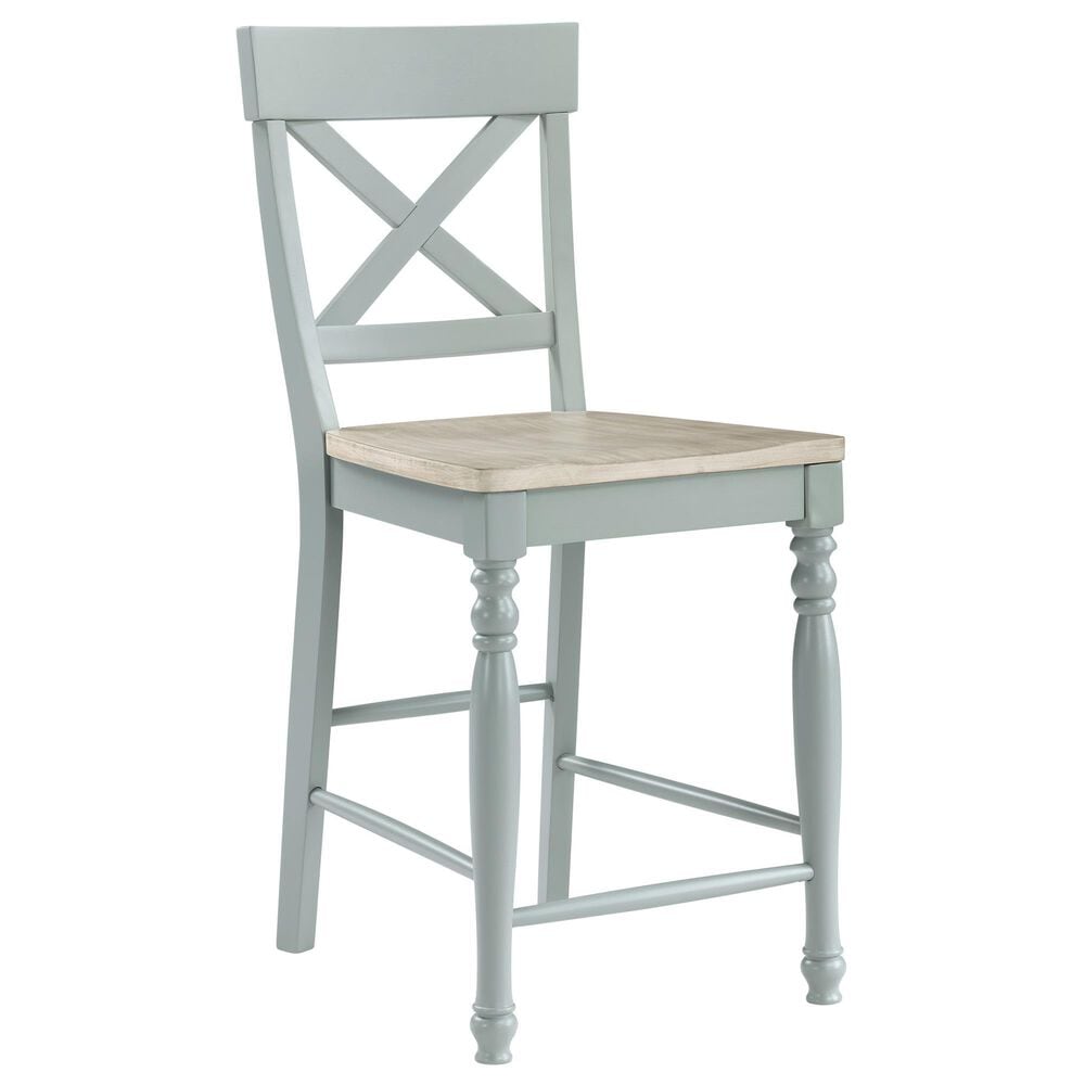 Steve Silver Darcy Dining Side Chair in Green, , large