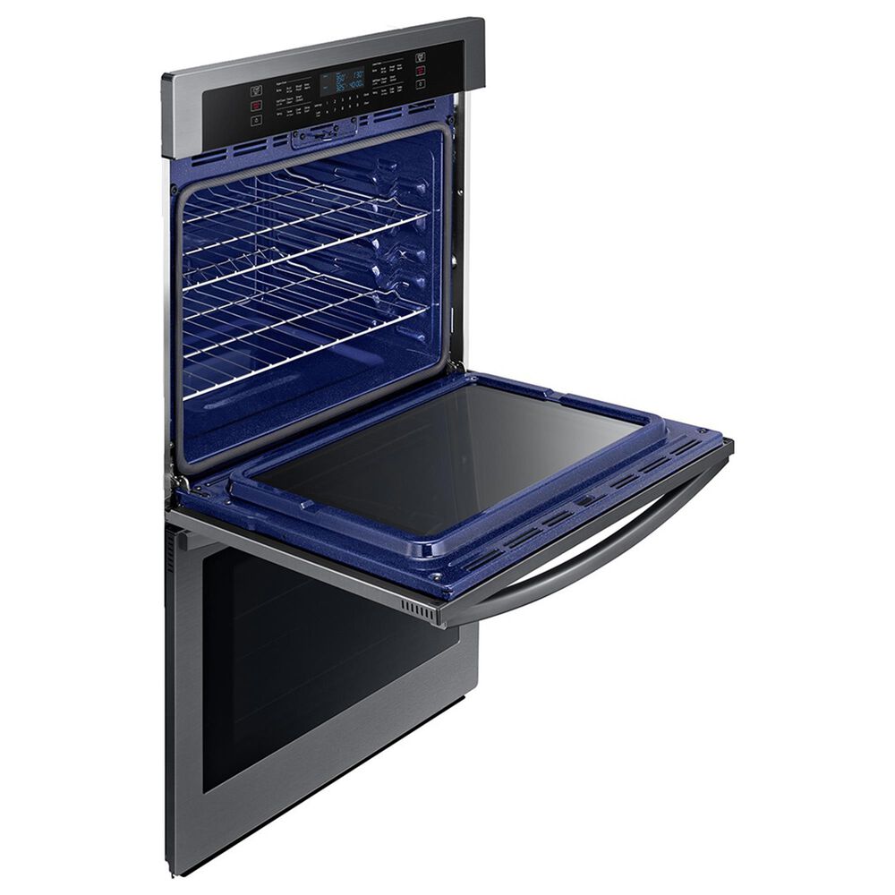 Samsung 30&quot; Built-In Double Electric Wall Oven in Black Stainless Steel, , large