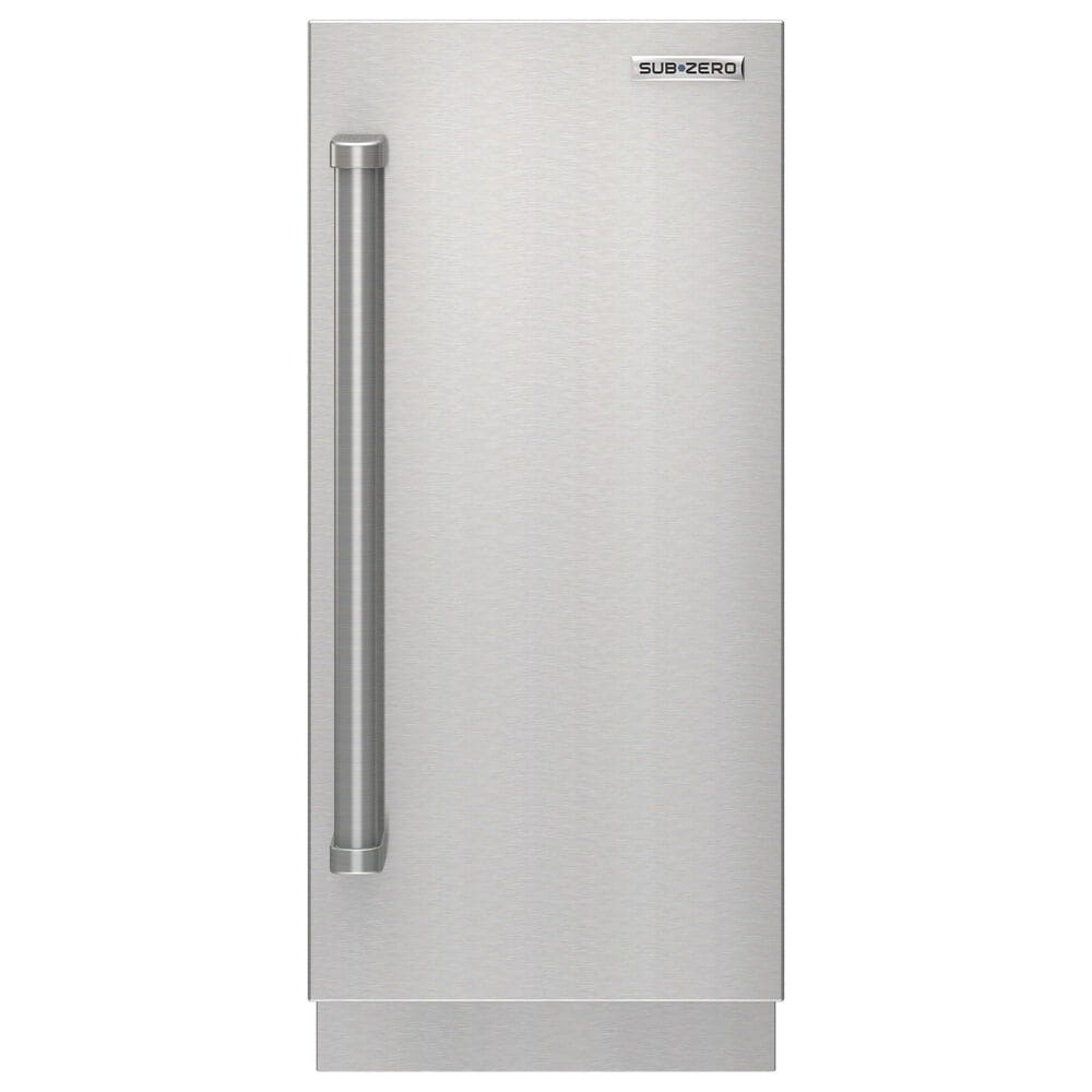 Sub-Zero 15" Outdoor Right Hinge Door Panel with Pro Handle in Stainless Steel, , large