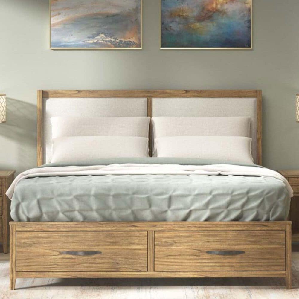 Napa Furniture Design Belgium Queen Storage Bed in Sandrift, , large