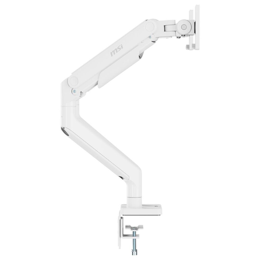 MSI Dual-Arm Monitor Mount for 17 to 45" Displays in Matte White, , large