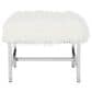 Safavieh Horace Square Bench in White, , large