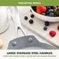 Green Pan Valencia Pro 9.5" Ceramic Nonstick Crepe Pan in Grey, , large