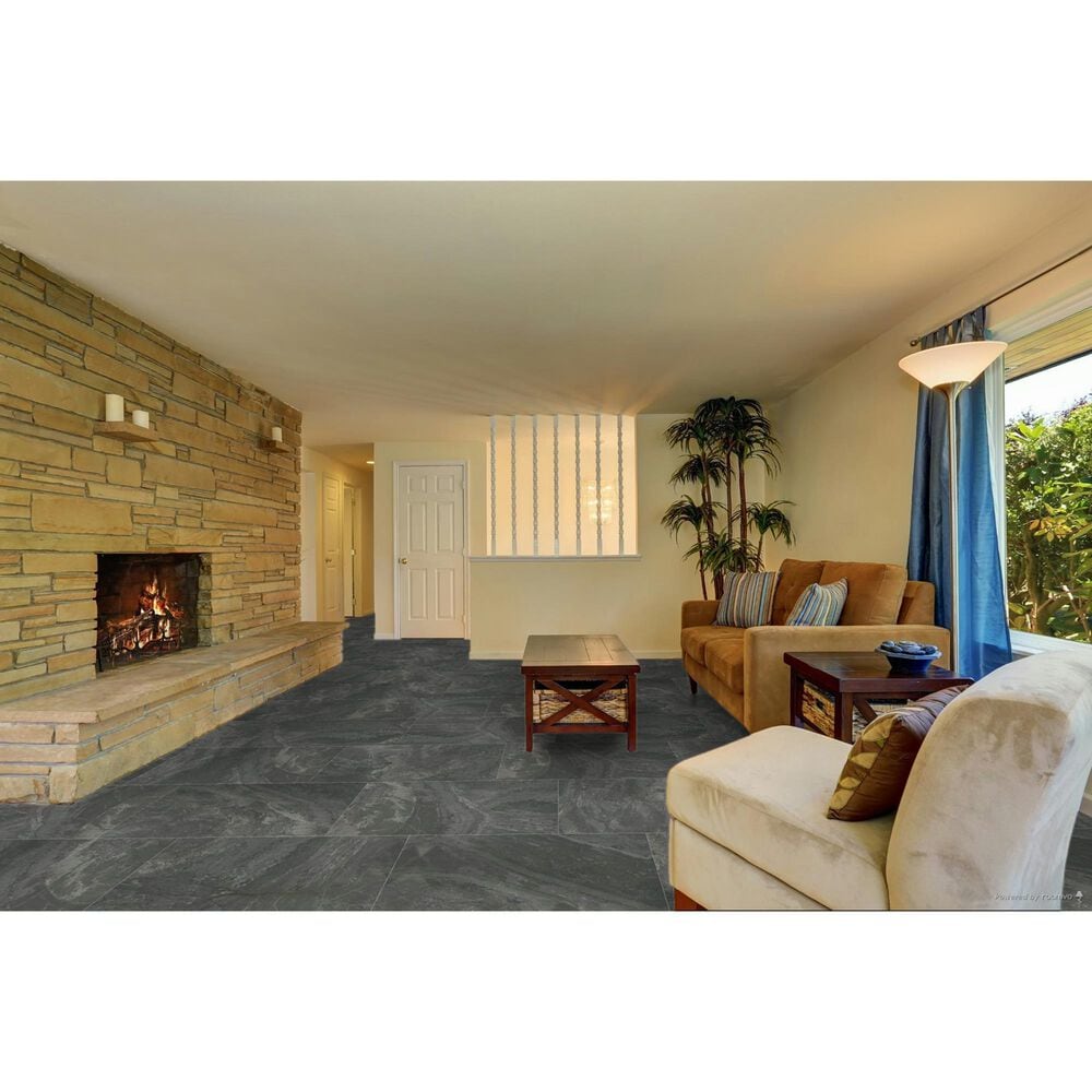 Fuzion SmartDrop Elite Brimstone 18&quot; x 36&quot; Luxury Vinyl Tile, , large