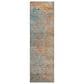 Dalyn Rug Company Trevi TV13 2"3" x 7"6" Teal Runner, , large