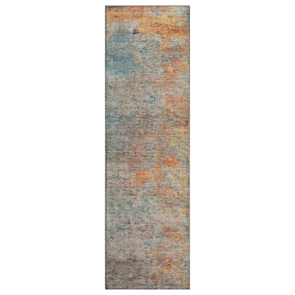 Dalyn Rug Company Trevi TV13 2"3" x 7"6" Teal Runner, , large