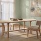 Jennifer Taylor Home Milo Dining Table in Light Natural Cerused - Table Only, , large