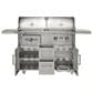 Coyote Outdoor 50" Hybrid Built-In Natural Gas Grill in Stainless Steel, , large