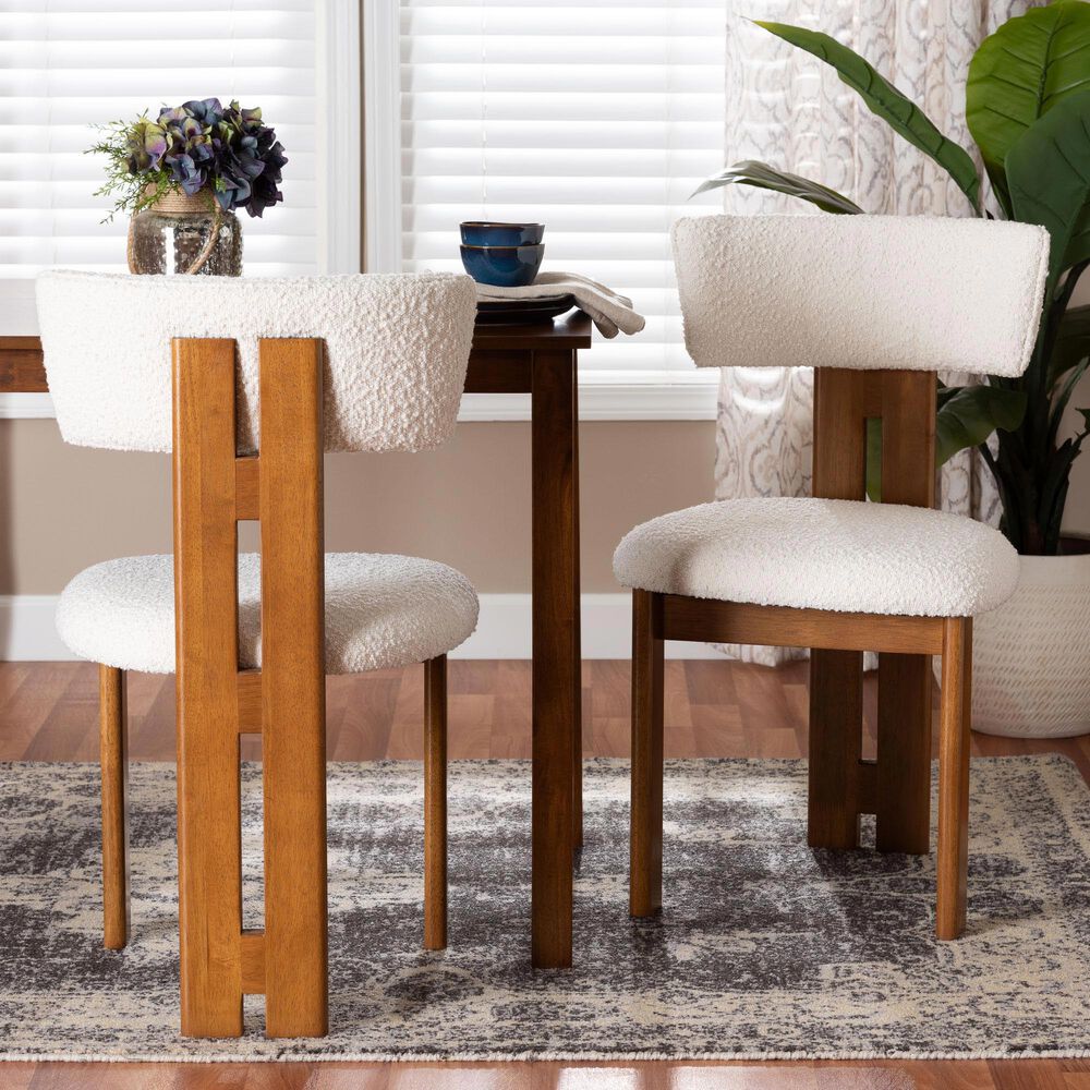 Baxton Studio Kyren Side Chair in Walnut (Set of 2), , large