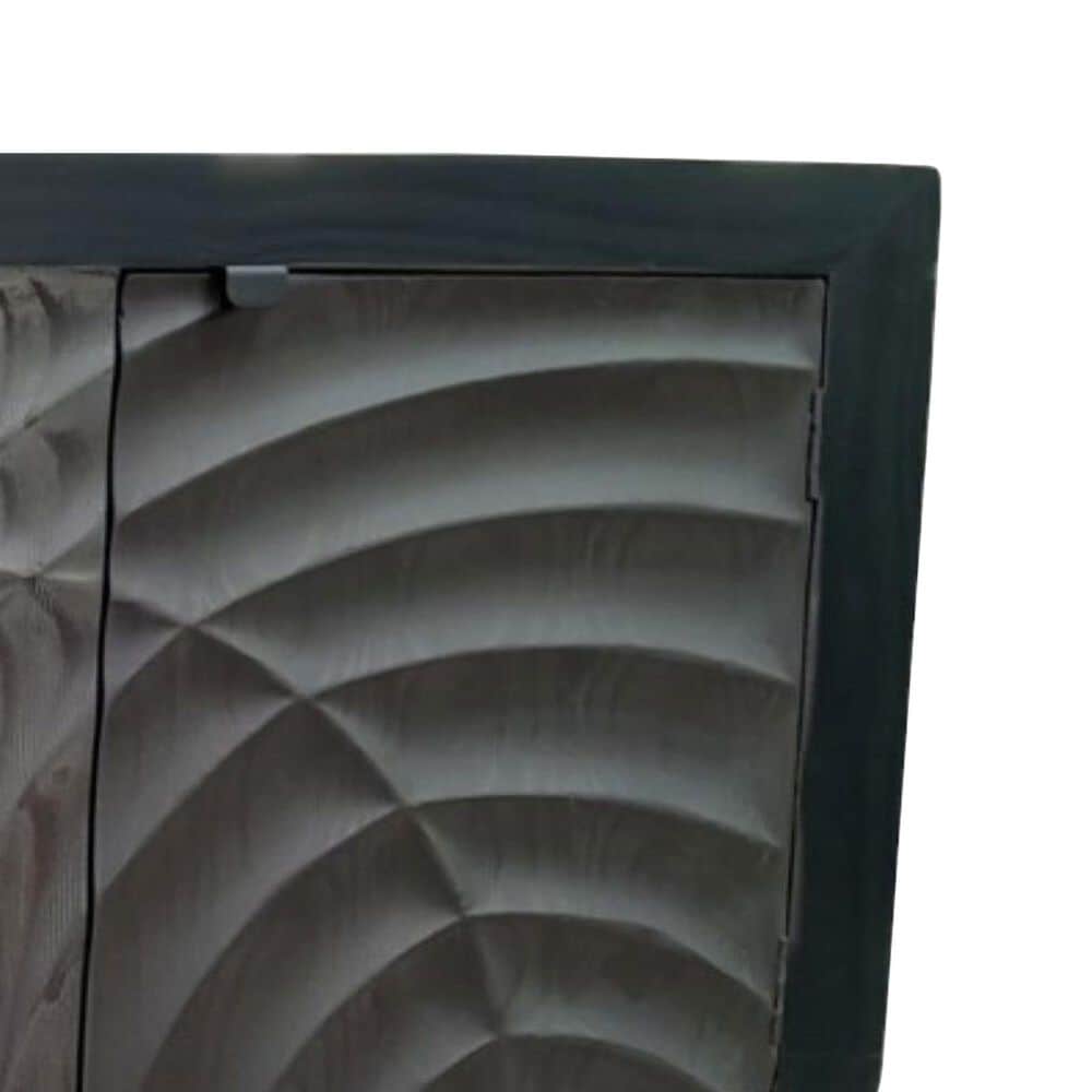 Santa Fe Rustic Sample Black Console, , large