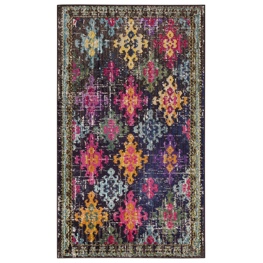 Safavieh Monaco MNC244F-3 3&#39; x 5&#39; Multi Area Rug, , large