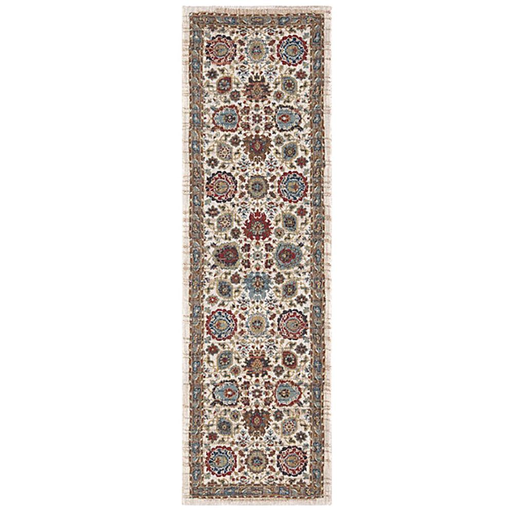 Karastan Spice Market 91197-70033 2"4" x 7"10" Musi Cream Runner, , large