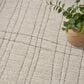 Nourison Andes AND03 3"11" x 5"11" Ivory and Grey Area Rug, , large