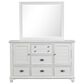 New Heritage Jamestown 5-Piece King Bedroom Set in White Brushed, , large