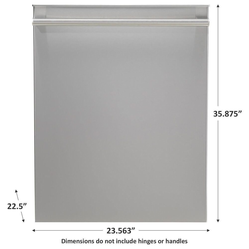 Fulgor Milano 24&quot; Steel Tub Build-In Distinto Handle Dishwasher in Stainless Steel, , large