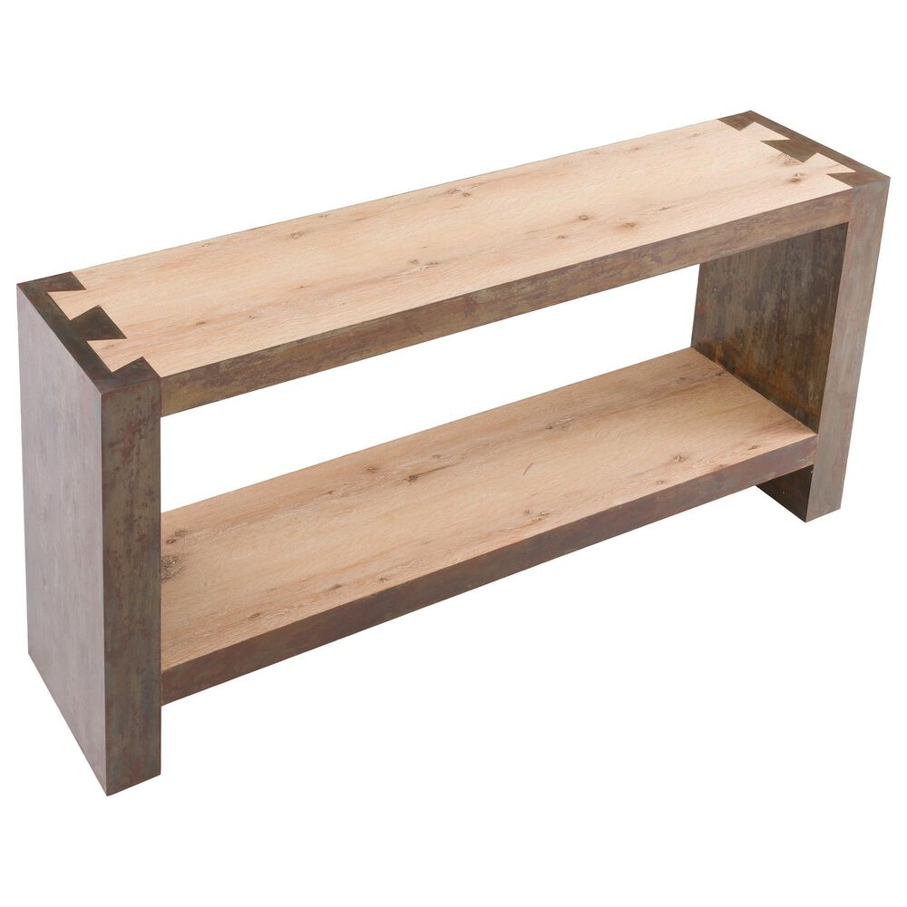 Fairfield Chair Wyatt Rectangular Console Table in Natural, , large