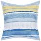 J. Queen New York Seashore 26" Square Euro Pillow Sham in Blue, White and Yellow, , large