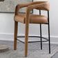 Club Collection By Sunpan Mavia Counter Stool in Matte Black, , large